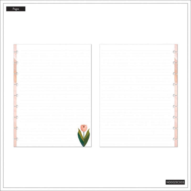 Dotted Lined Classic Notebook - Pastel Canvas Parenting