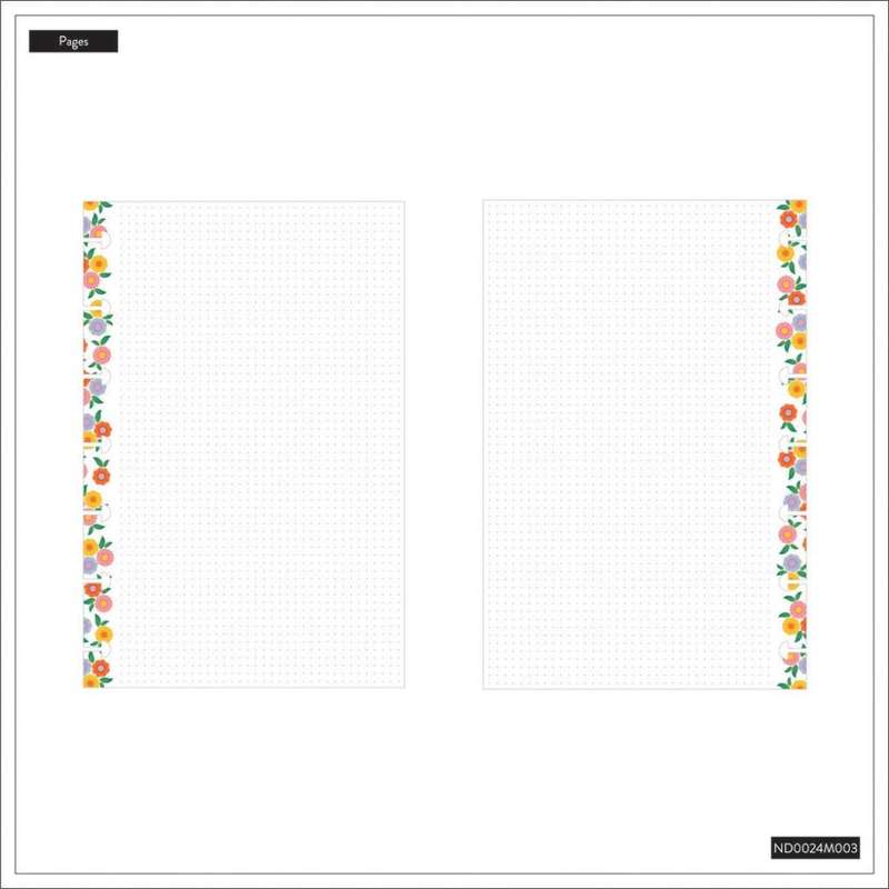 Dot Grid Mini Notebook - Bloom & Glow