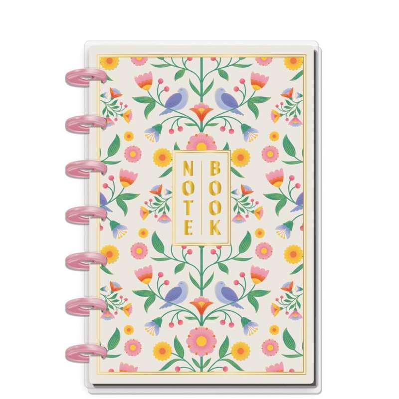 Dot Grid Mini Notebook - Bloom & Glow