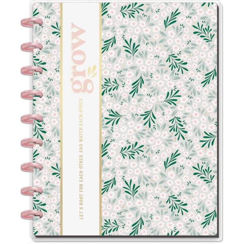 Dotted Lined Classic Notebook - Moody Blooms