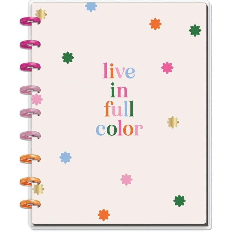 Dotted Lined Classic Notebook - Playful Brights