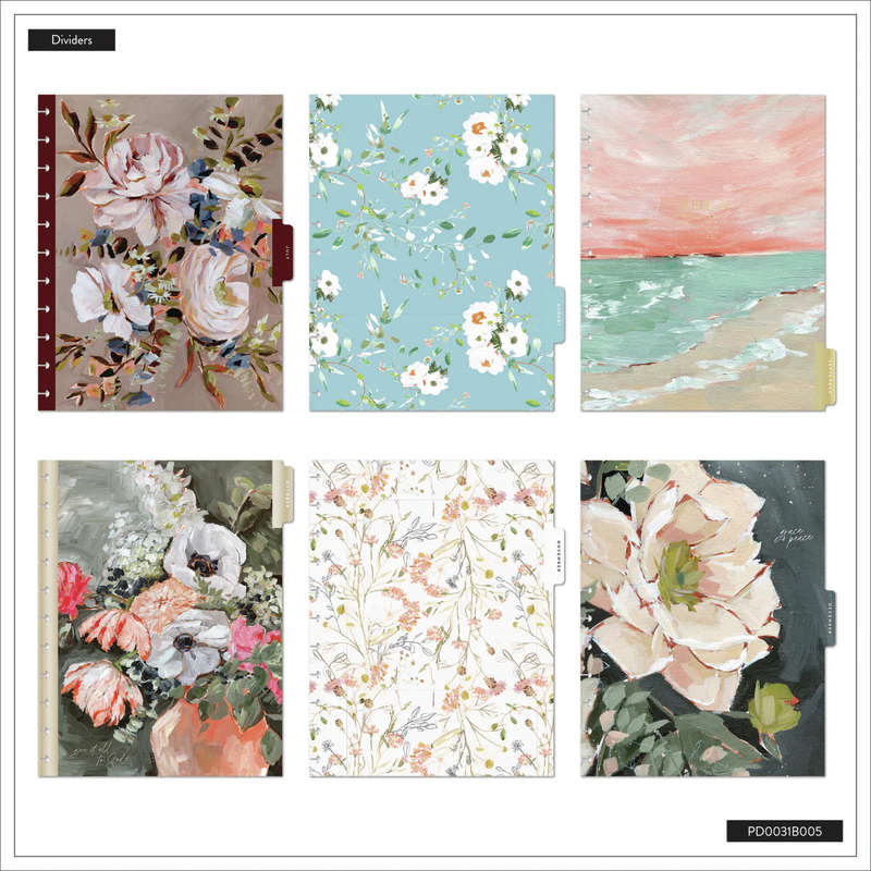 2025-2026 Flourish in Faith Customisable Happy Planner  BIG Faith Layout  18 Months