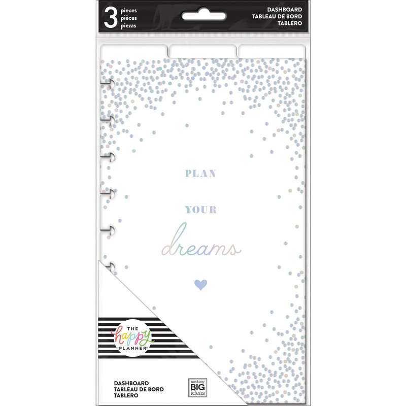 Happy Planner Classic Dashboard - Plan Your Dreams