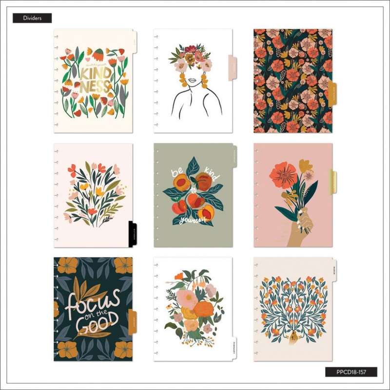 2024-2025 Breathe Live Explore Happy Planner  Classic Dashboard Layout  18 Months