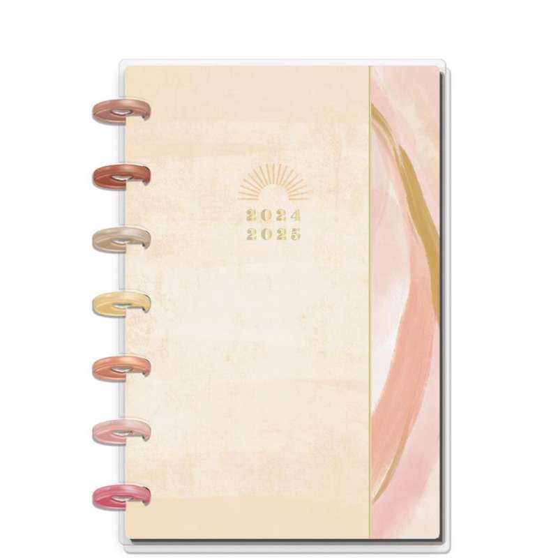 2024-2025 Golden Hour Happy Planner  Mini Vertical Layout  12 Months