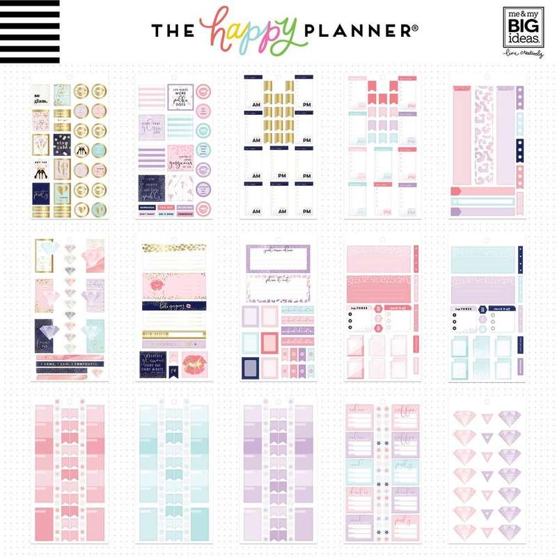 Value Pack Stickers - Glam Girl - Mini