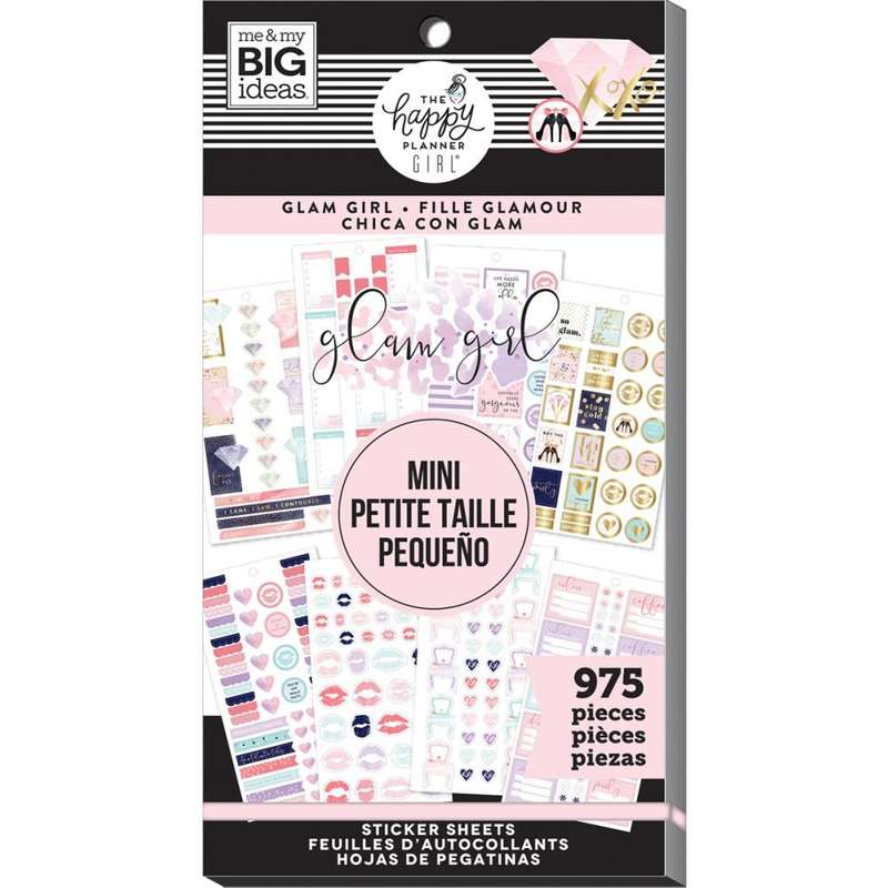 Value Pack Stickers - Glam Girl - Mini