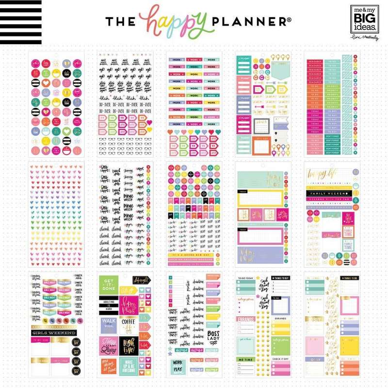 Value Pack Stickers - Planner Basics - Mini