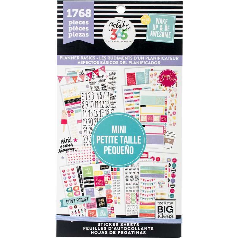 Value Pack Stickers - Planner Basics - Mini