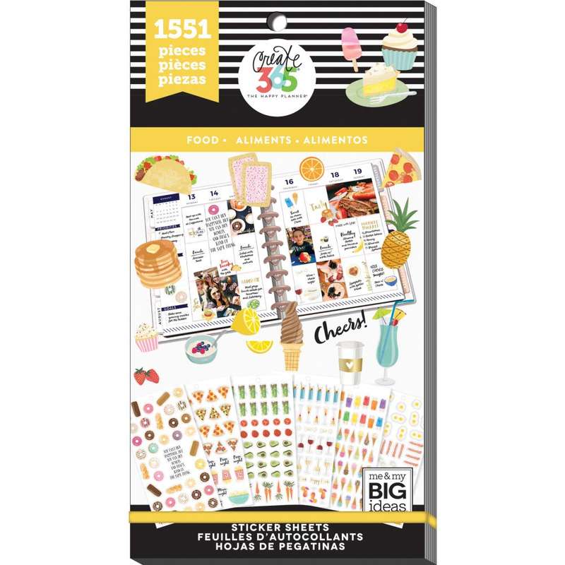 Value Pack Stickers - Food