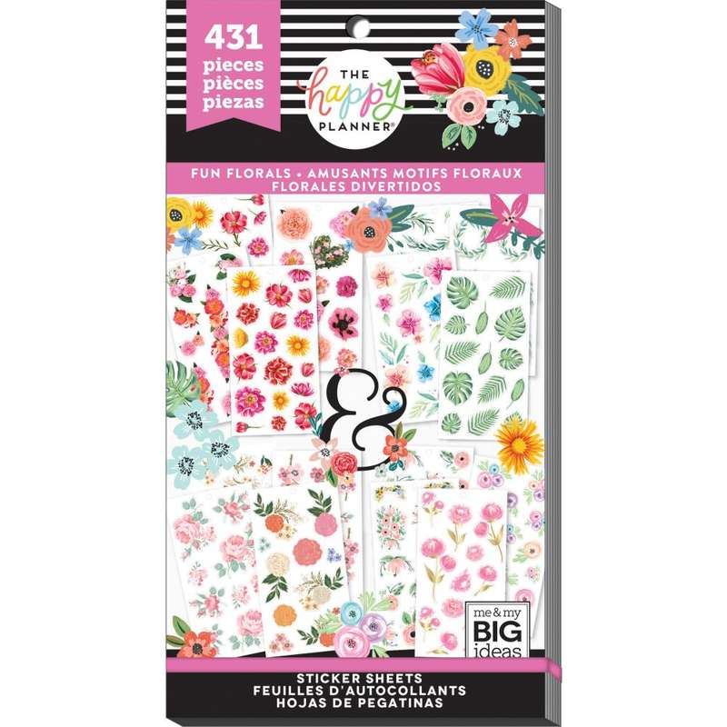 Value Pack Stickers - Fun Florals