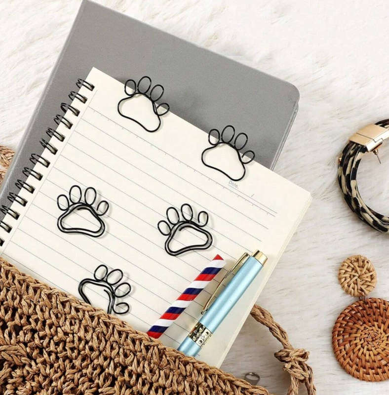 Dog Paw Paper Clips