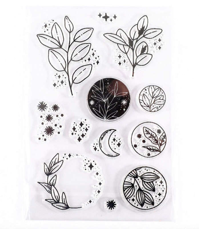 Midnight Foliage Stamps