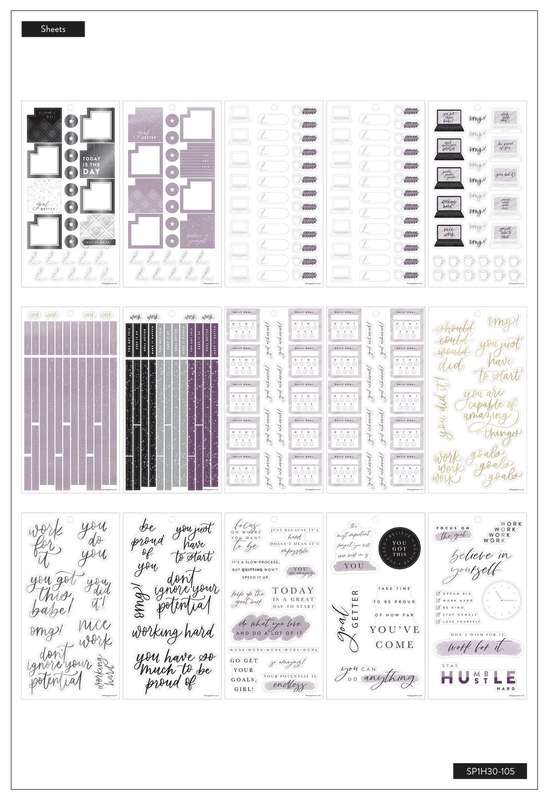 Value Pack Stickers - Girl With Goals