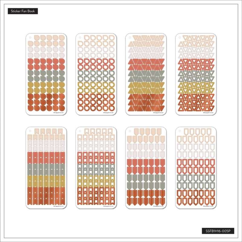 Work + Life Ivy & Rose Fan Sticker Book