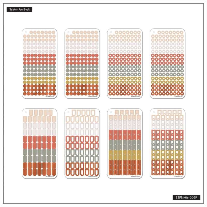 Work + Life Ivy & Rose Fan Sticker Book