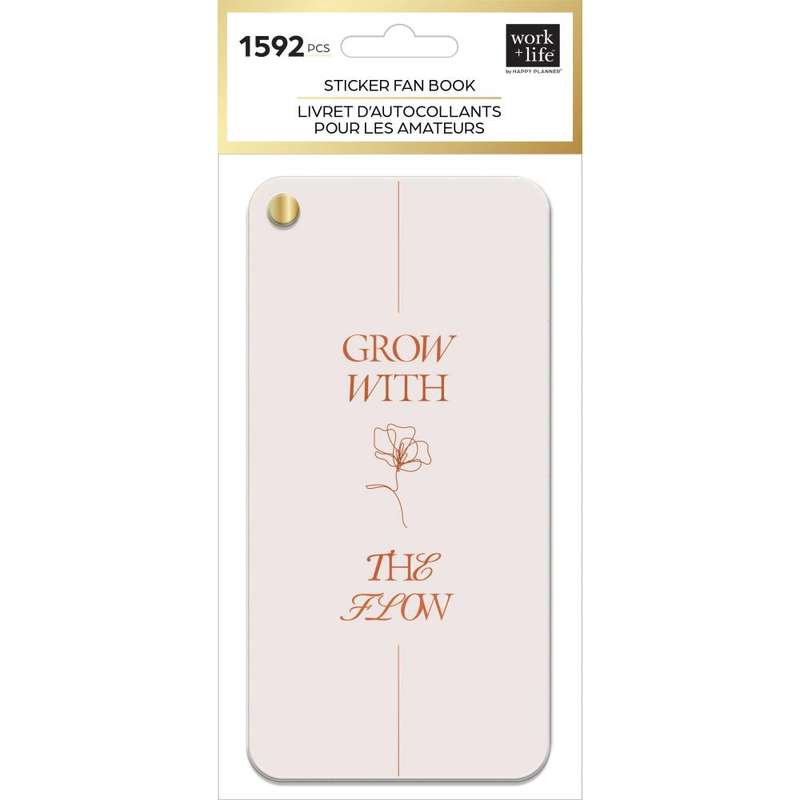 Work + Life Ivy & Rose Fan Sticker Book