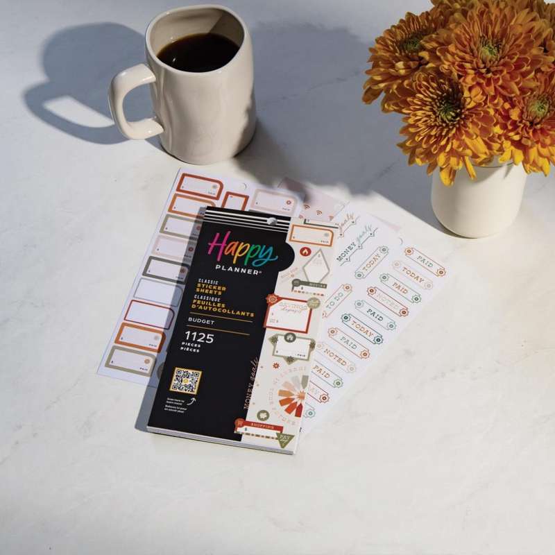 Value Pack Stickers - Sage & Terracotta Budget
