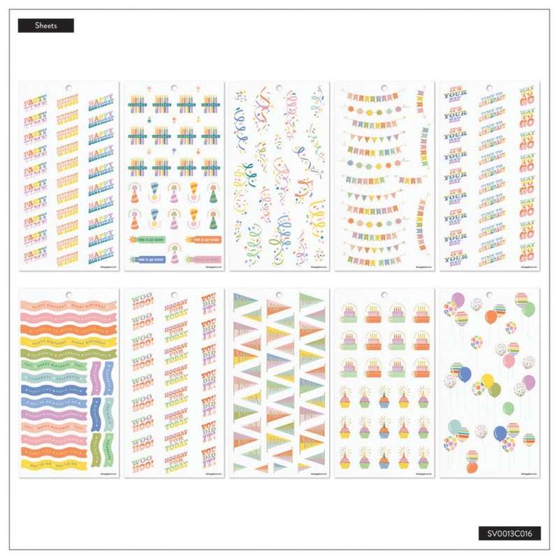 Value Pack Stickers - Celebrations
