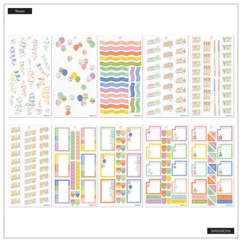 Value Pack Stickers - Celebrations