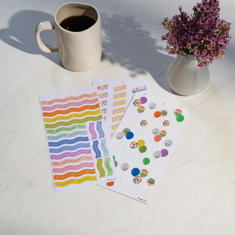 Value Pack Stickers - Celebrations
