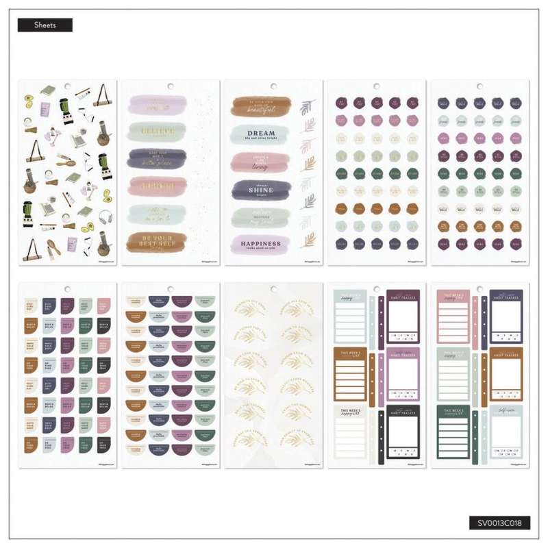 Value Pack Stickers - Wellness Prompts