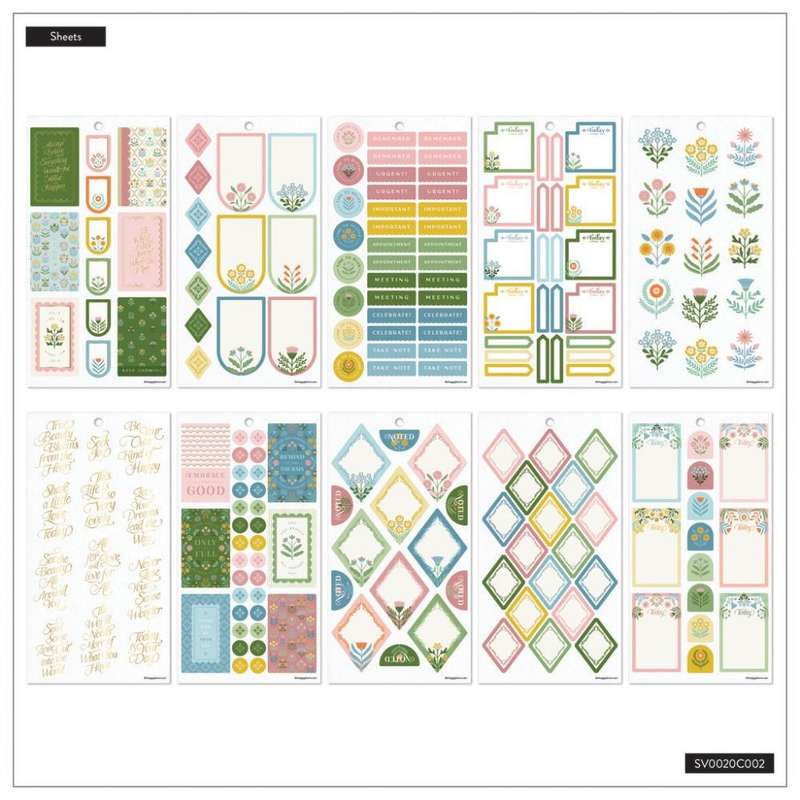 Value Pack Stickers - Cottage Charm