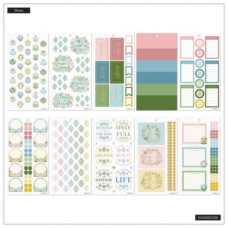 Value Pack Stickers - Cottage Charm