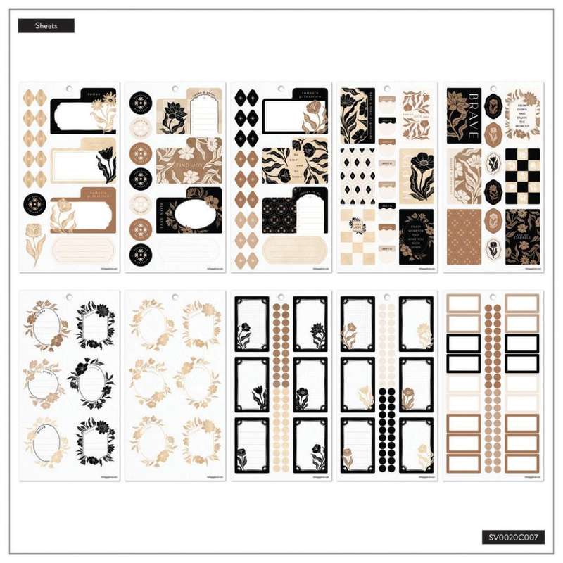Value Pack Stickers - Krafted Florals
