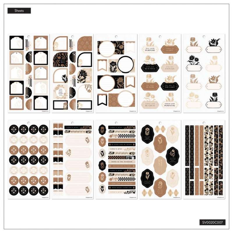Value Pack Stickers - Krafted Florals