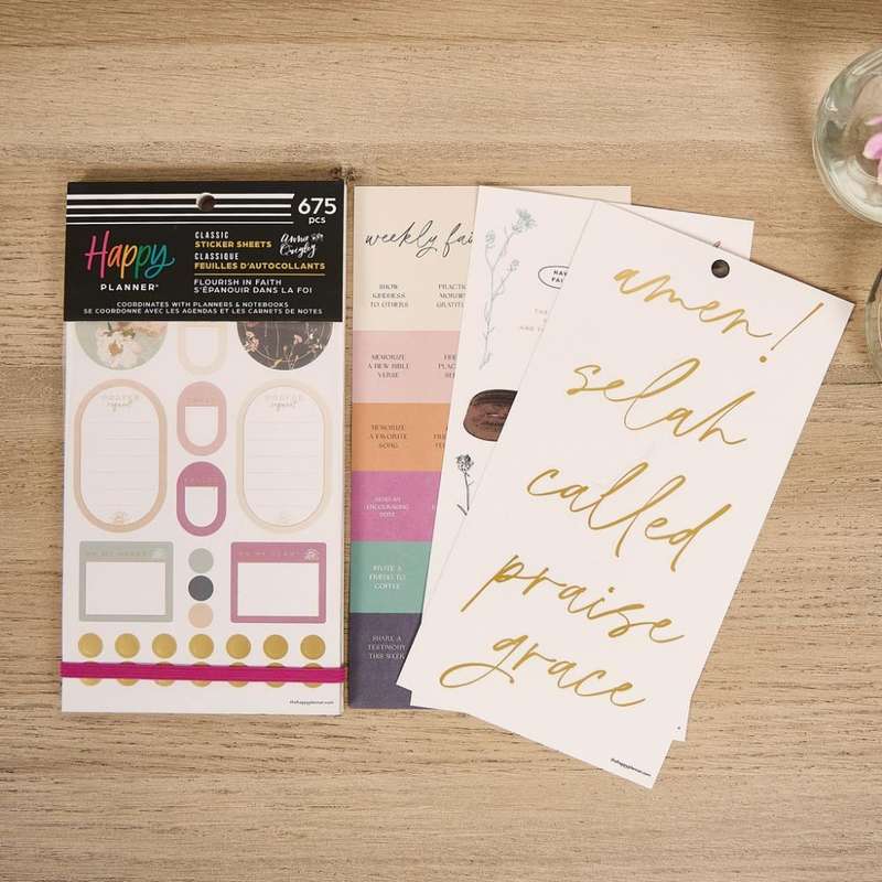 Value Pack Stickers - Flourish in Faith