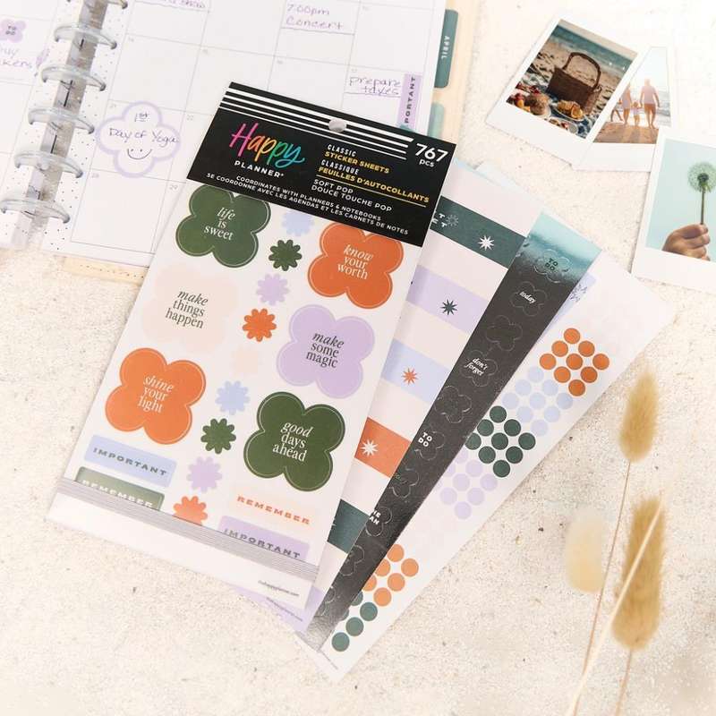 Value Pack Stickers - Soft Pop