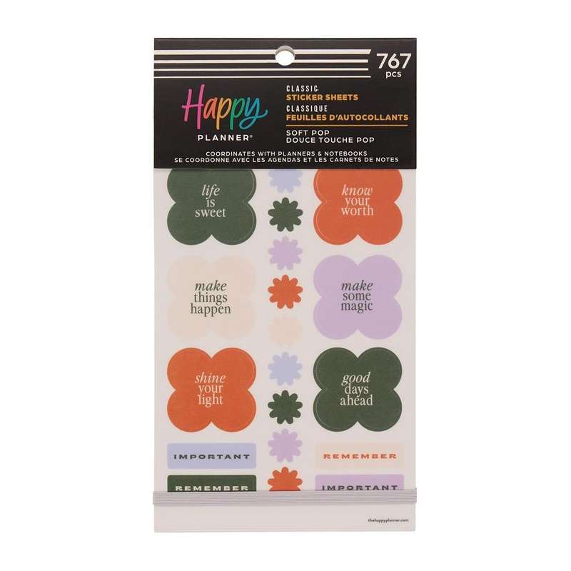 Value Pack Stickers - Soft Pop