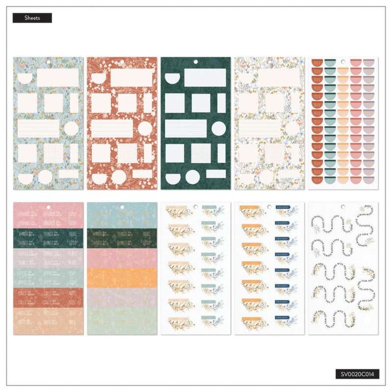 Value Pack Stickers - Spring Fields