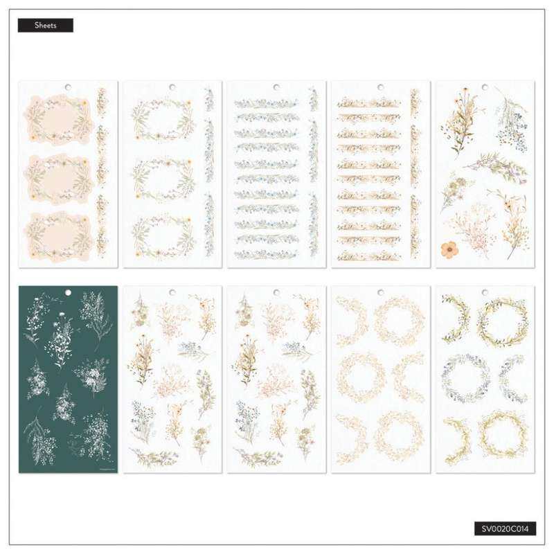 Value Pack Stickers - Spring Fields