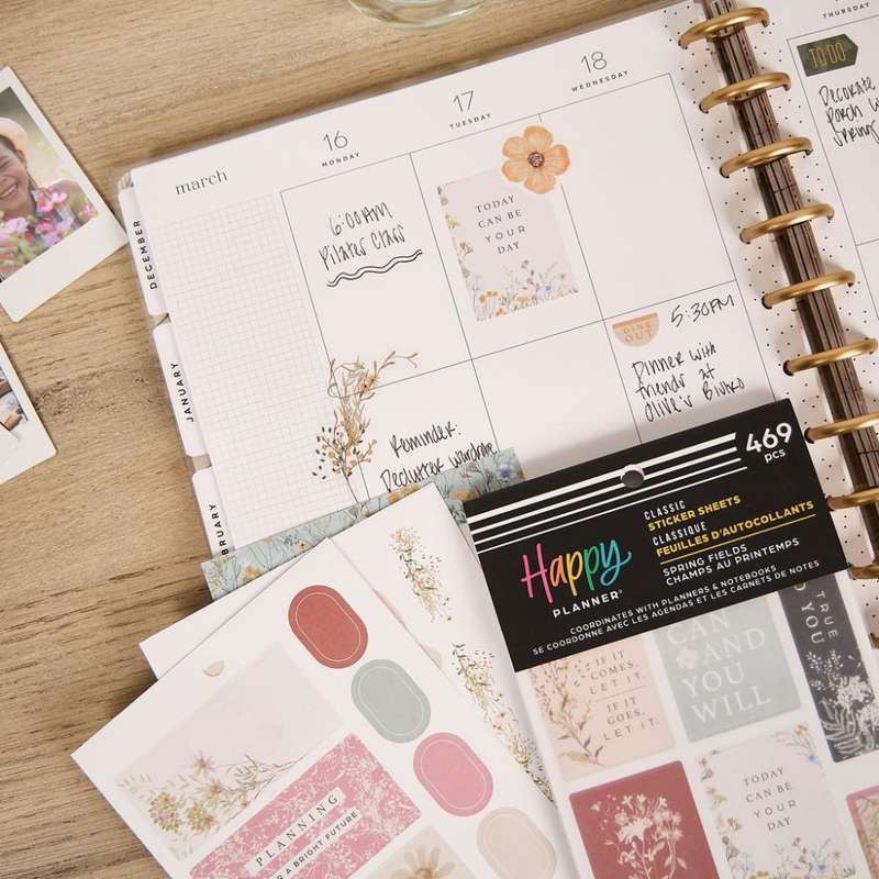 Value Pack Stickers - Spring Fields