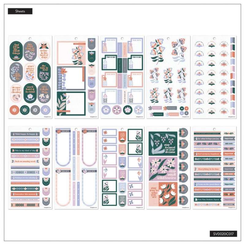 Value Pack Stickers - Petals & Plans
