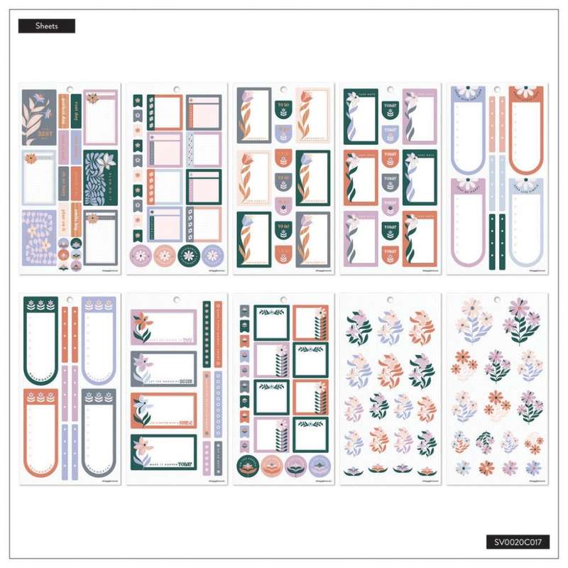 Value Pack Stickers - Petals & Plans