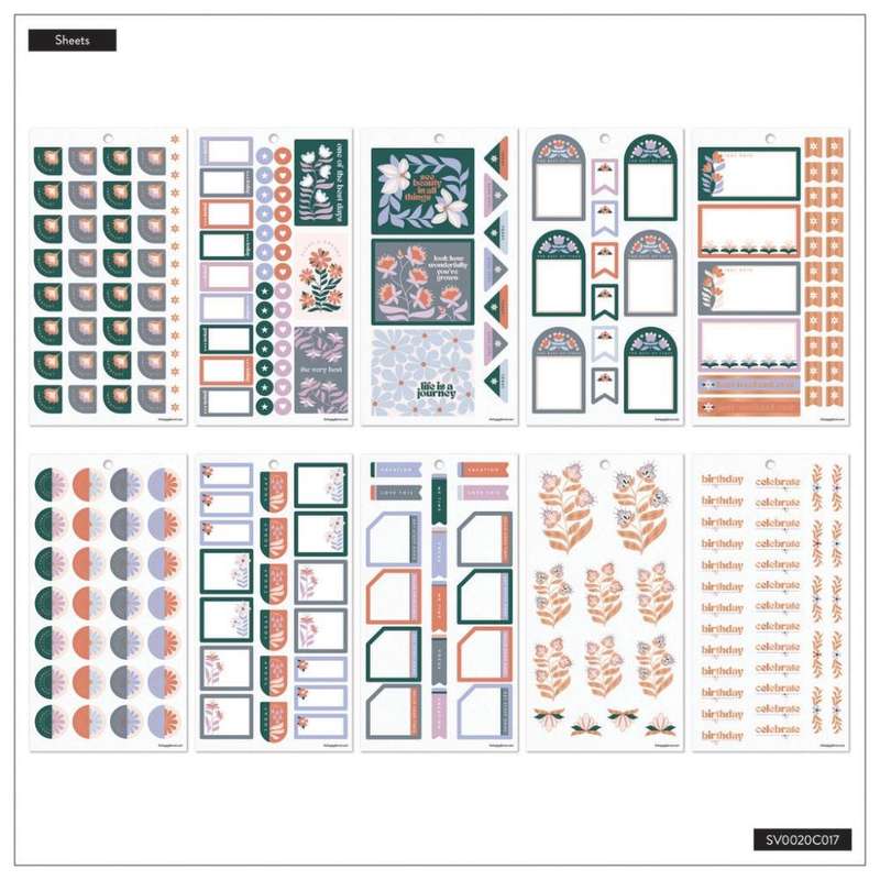 Value Pack Stickers - Petals & Plans
