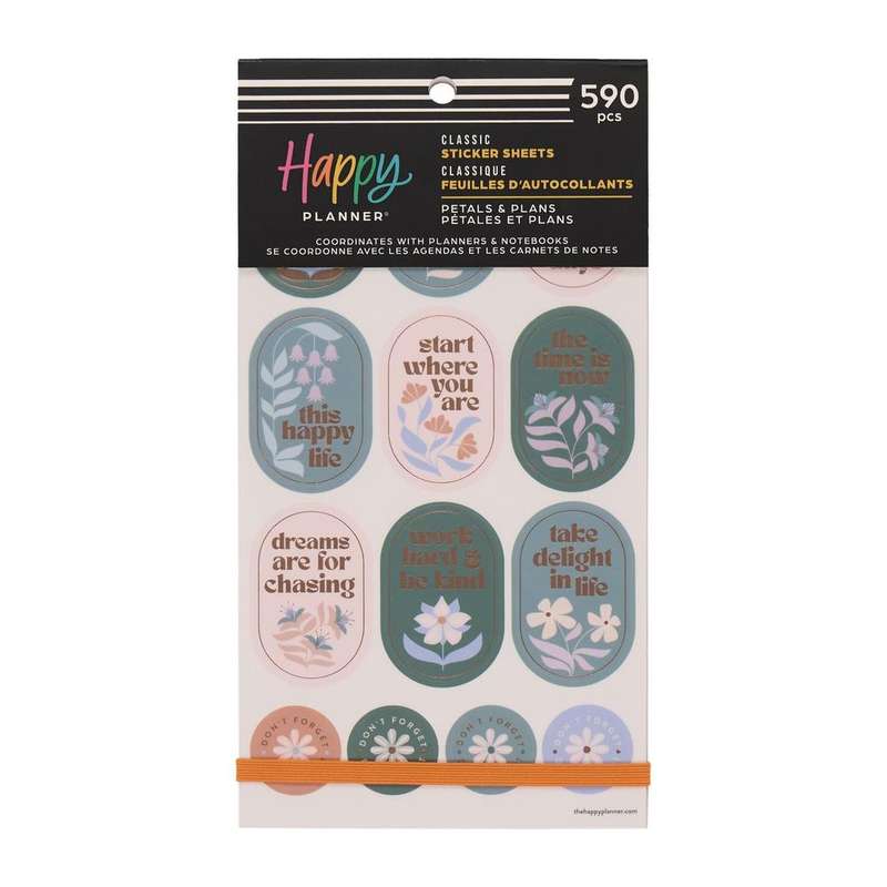 Value Pack Stickers - Petals & Plans