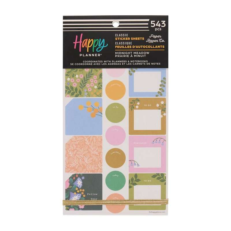Value Pack Stickers - Midnight Meadow