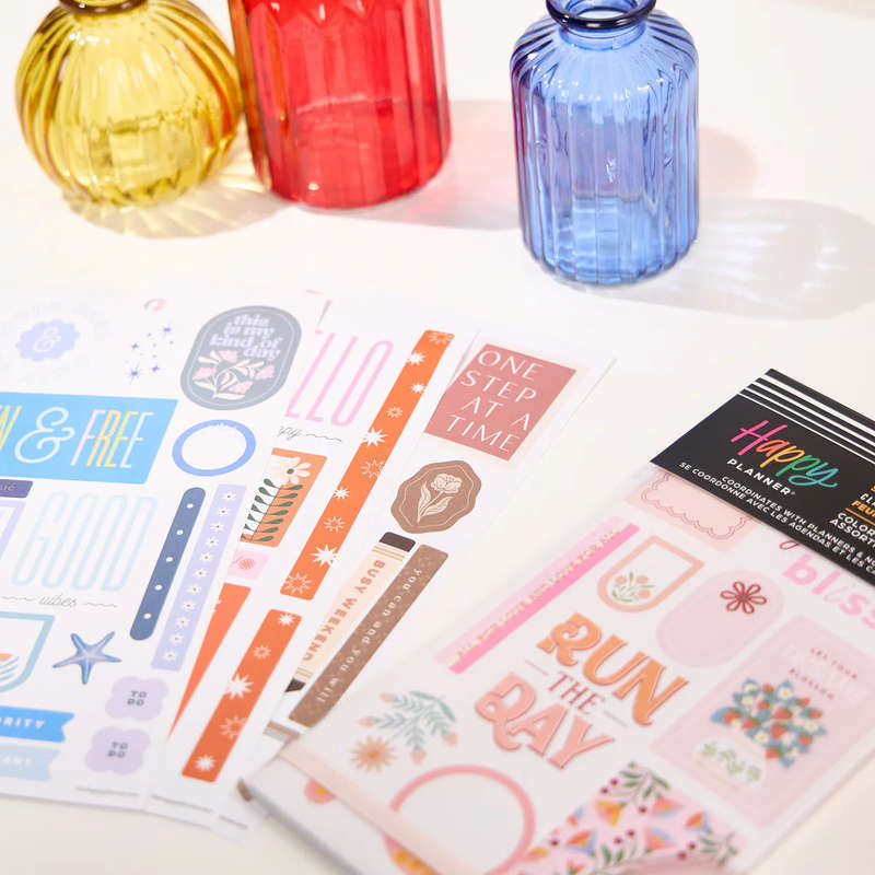 Value Pack Stickers - Coordinated Colours