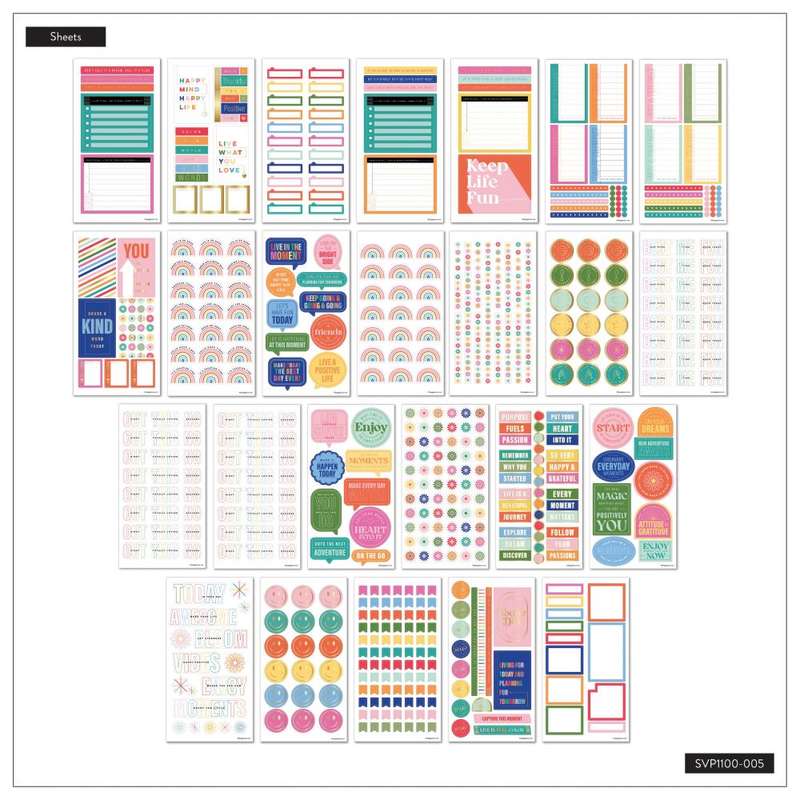 Mega Value Pack Stickers  Essentials  100 Sheets