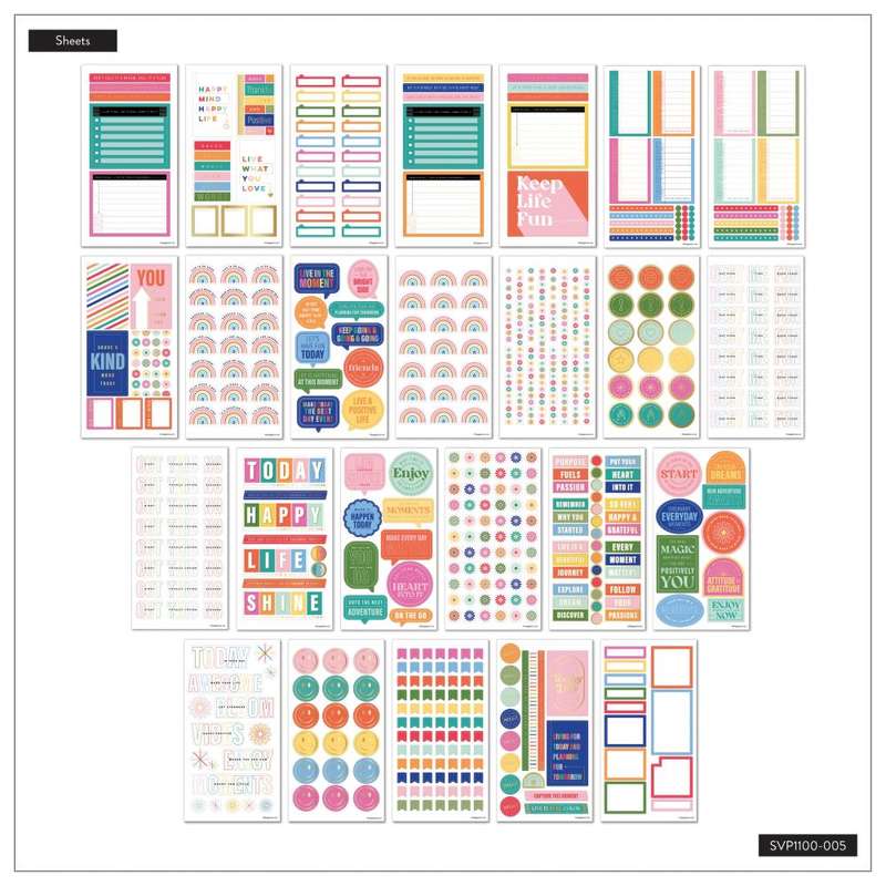 Mega Value Pack Stickers  Essentials  100 Sheets