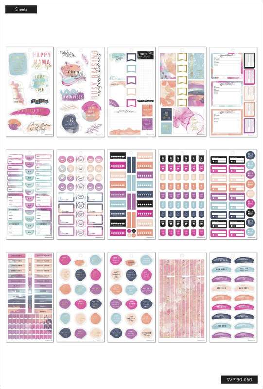 Value Pack Stickers - Happy Mama