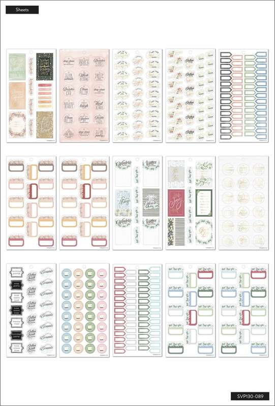 Value Pack Stickers - Let's Stay Home