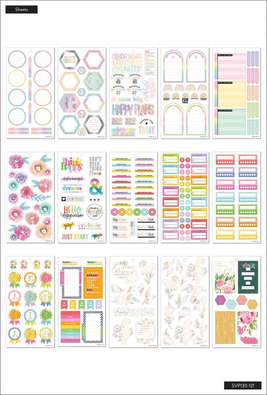 Value Pack Stickers - Colour Your World - BIG