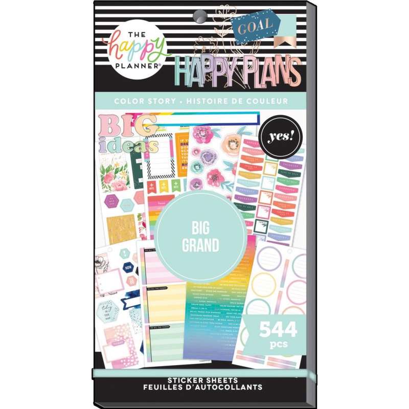 Value Pack Stickers - Colour Your World - BIG