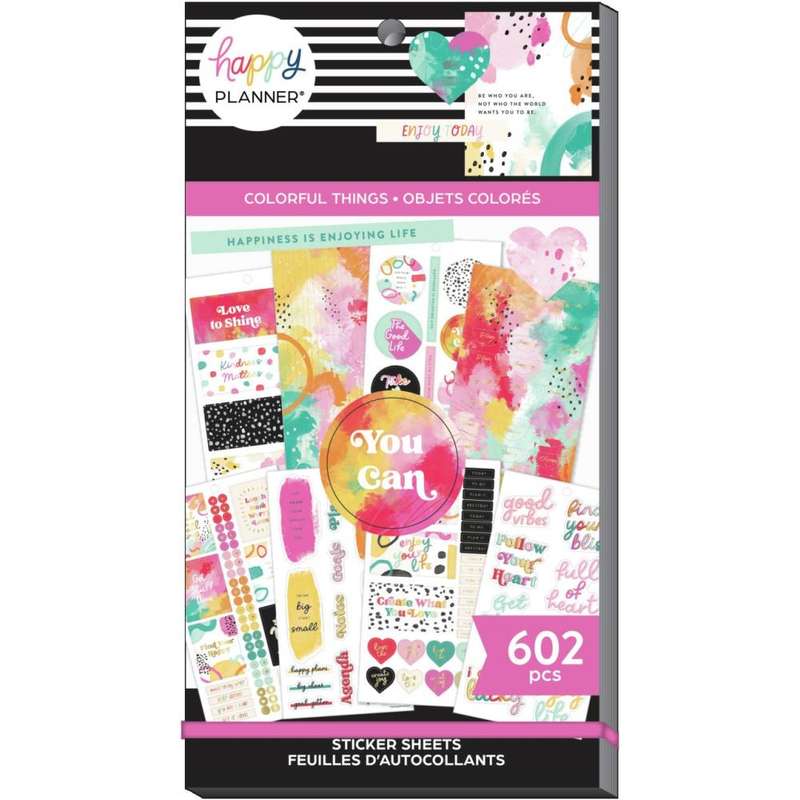 Value Pack Stickers - Colourful Things