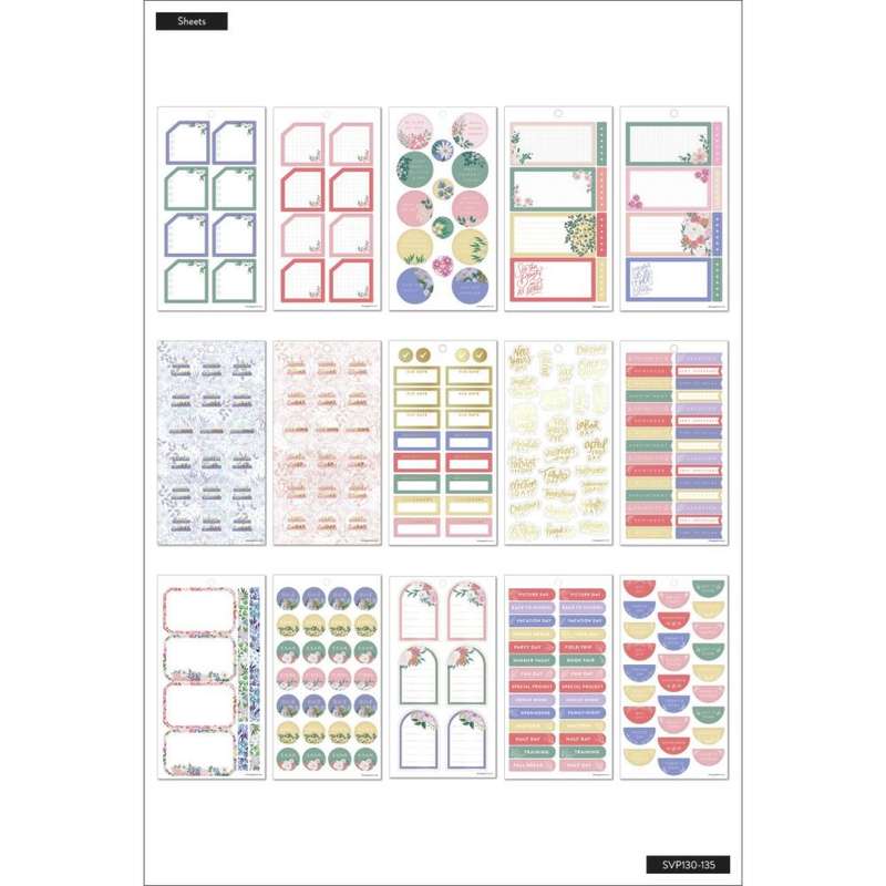 Value Pack Stickers Springtime Flora - BIG